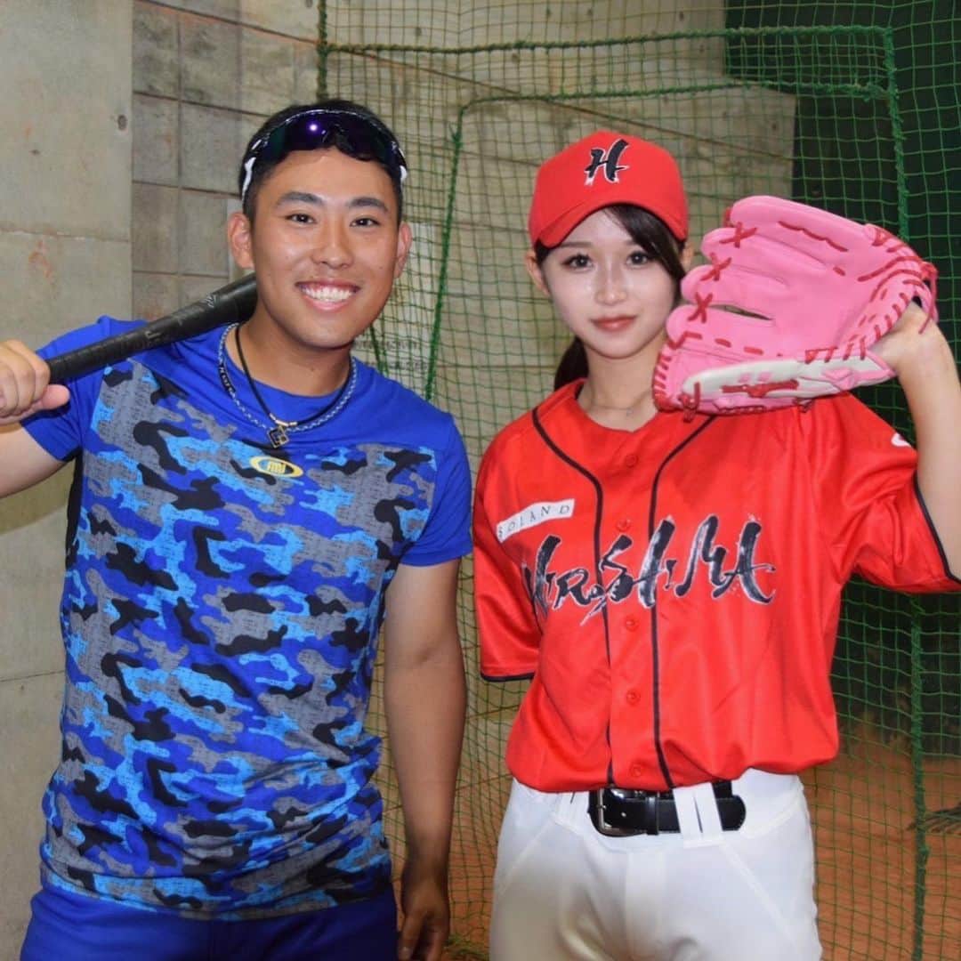野球girlさんのインスタグラム写真 - (野球girlInstagram)「最高に楽しい26歳です👌🏻💞  一眼！！！！」8月15日 8時39分 - m_atsurino