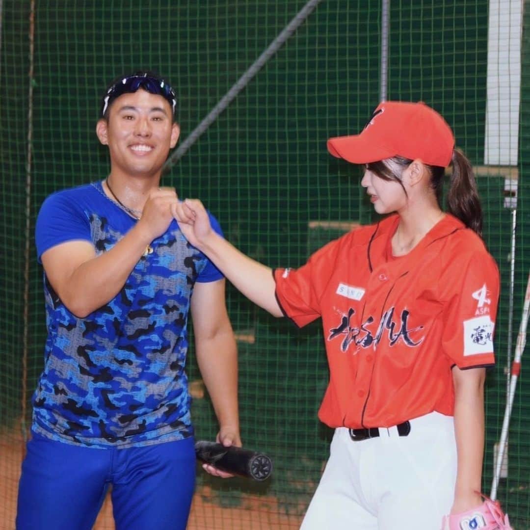 野球girlさんのインスタグラム写真 - (野球girlInstagram)「最高に楽しい26歳です👌🏻💞  一眼！！！！」8月15日 8時39分 - m_atsurino