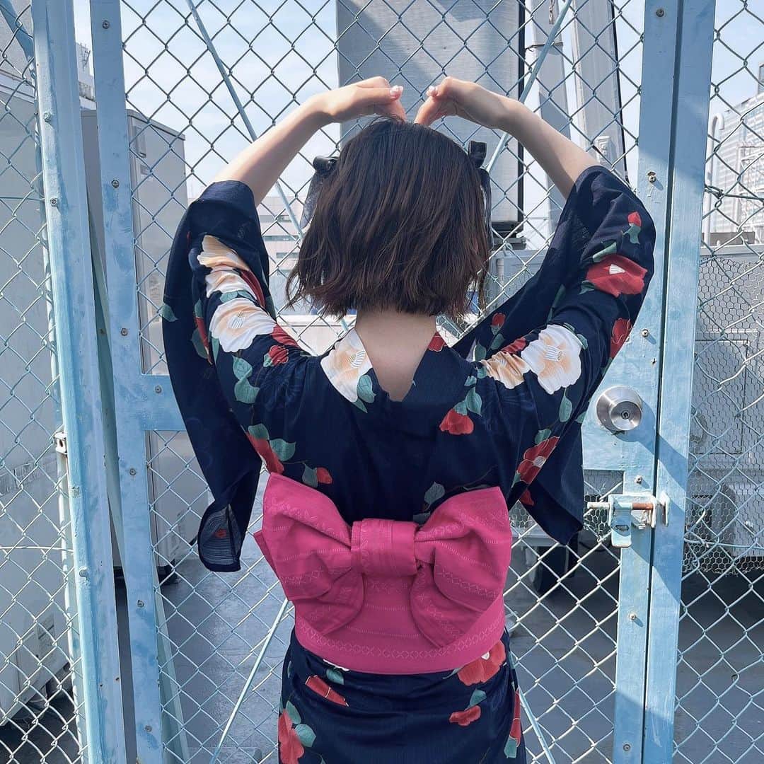 桜ひなのさんのインスタグラム写真 - (桜ひなのInstagram)「浴衣沢山褒められてうれしいだった!!(><) ⁡ ⁡  #桜ひなの  #浴衣  #浴衣ヘア   #夏  #kawaii  #cute  #idol  #photo」8月15日 23時25分 - hinano_sakura_official