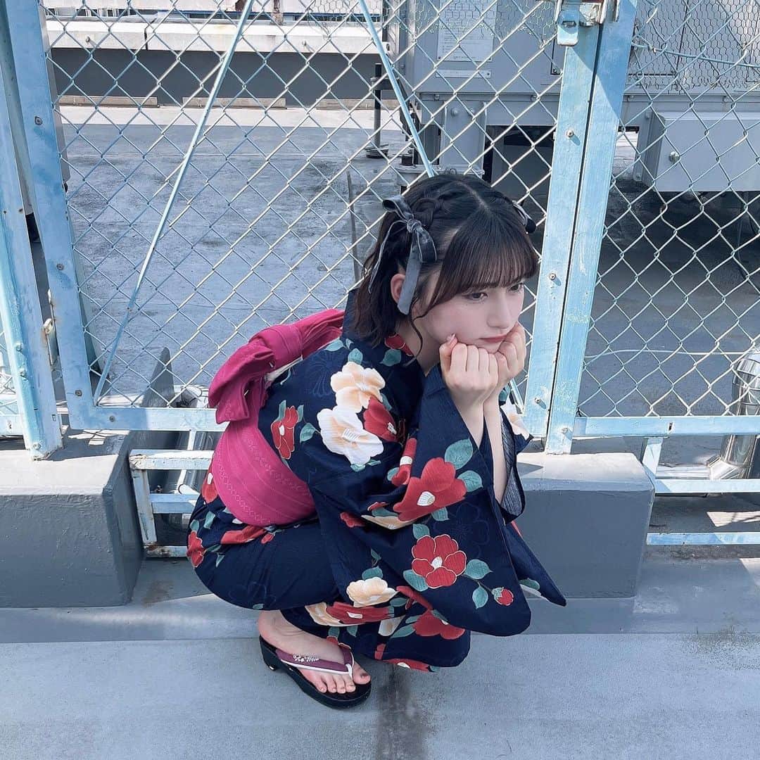 桜ひなのさんのインスタグラム写真 - (桜ひなのInstagram)「浴衣沢山褒められてうれしいだった!!(><) ⁡ ⁡  #桜ひなの  #浴衣  #浴衣ヘア   #夏  #kawaii  #cute  #idol  #photo」8月15日 23時25分 - hinano_sakura_official