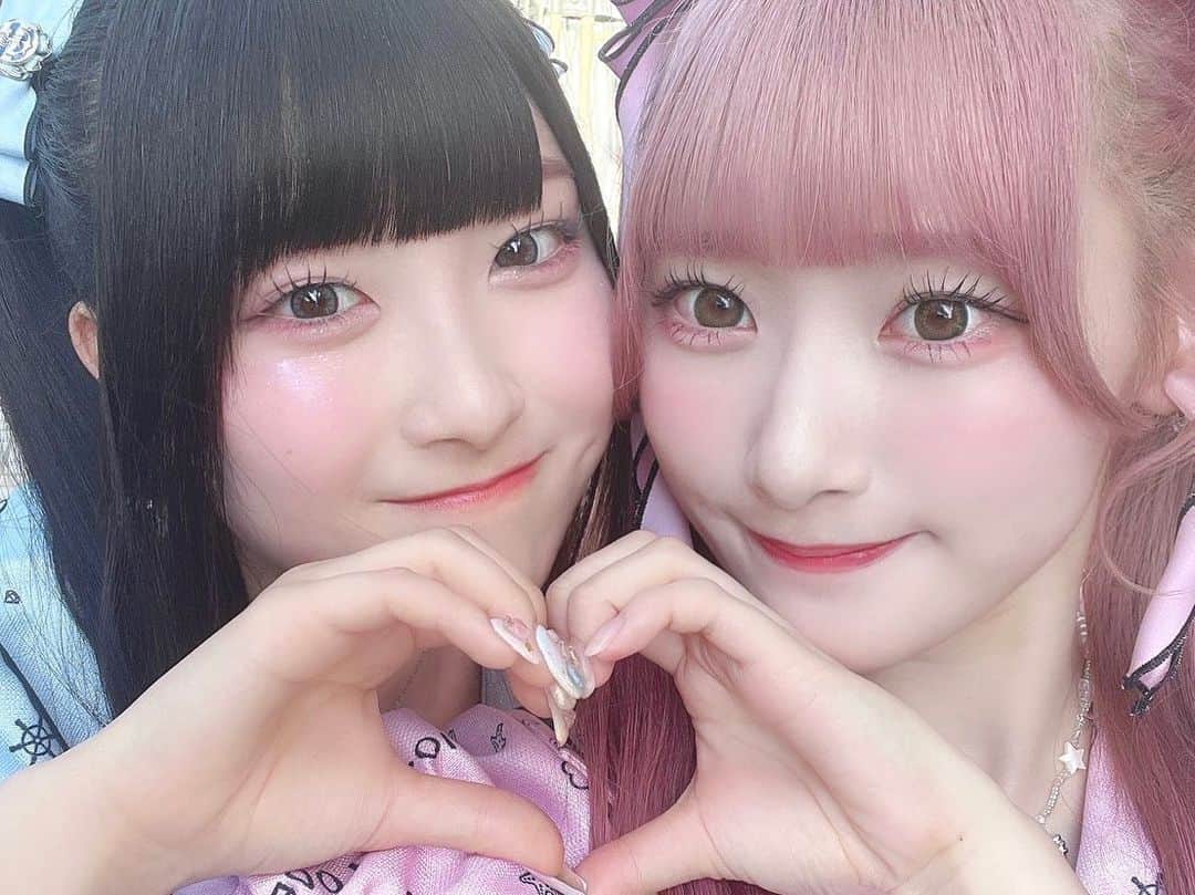 齋藤樹愛羅のインスタグラム：「…♡    あっぷー！！可愛くはーと作れたから載せちゃう💞💞  最近ウインク多め🥹      まだ夏中に載せたいのに載せられてない写真山ほどあるの〜   8月中は特に沢山投稿できるように頑張る〜 ߹ - ߹ ❕   #きゅんかわ #きゅあらもーど」