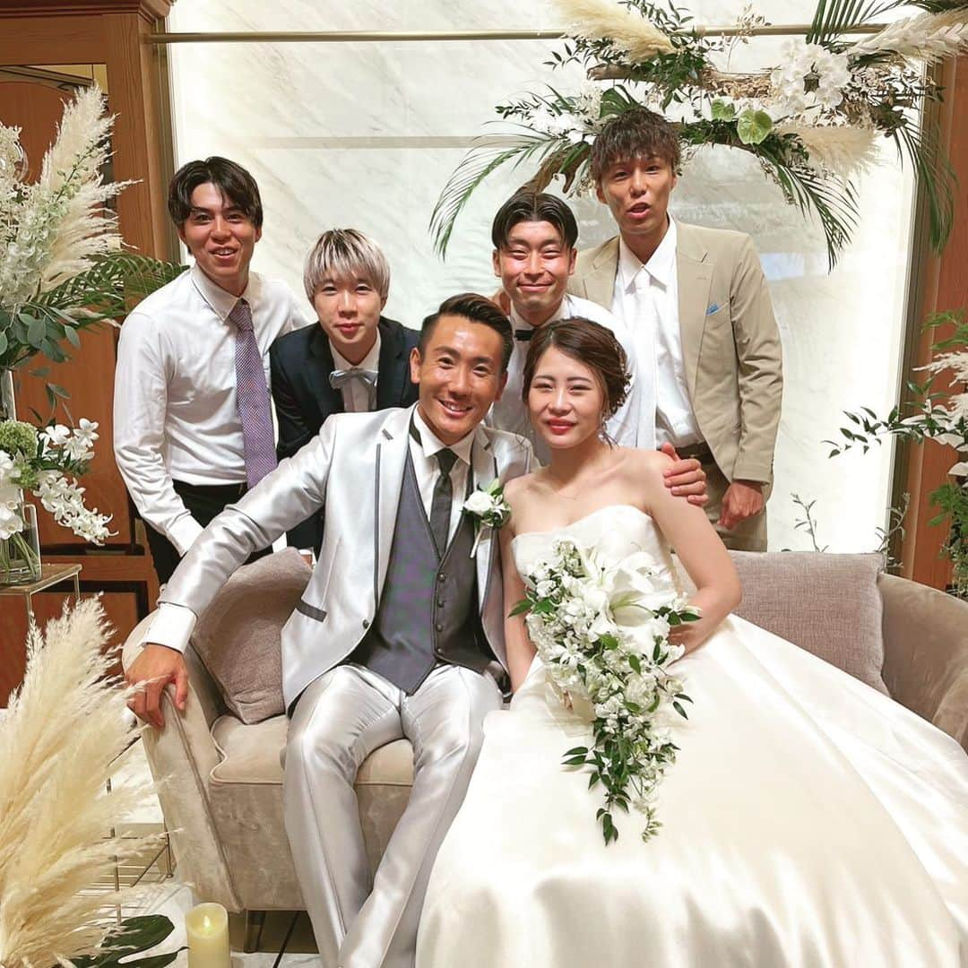 中村駿介さんのインスタグラム写真 - (中村駿介Instagram)「たか兄結婚式🥰 末長くお幸せに！！  #リゼム」8月15日 23時18分 - shunsukenakamura0516