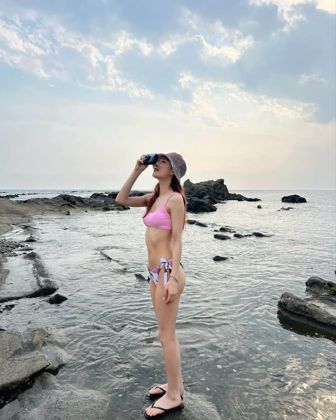 大和屋穂香（ほのちぃ）さんのインスタグラム写真 - (大和屋穂香（ほのちぃ）Instagram)「🍑🧡🌴 みんな夏楽しんでる？  👙 @alexiastam_official」8月15日 21時55分 - honochii0919