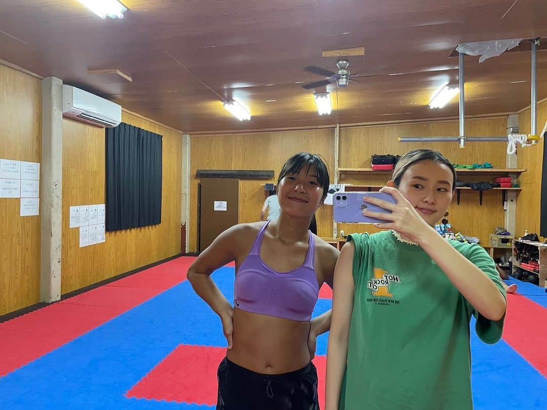 宮原美穂のインスタグラム：「空手って楽しいね🥋✨」