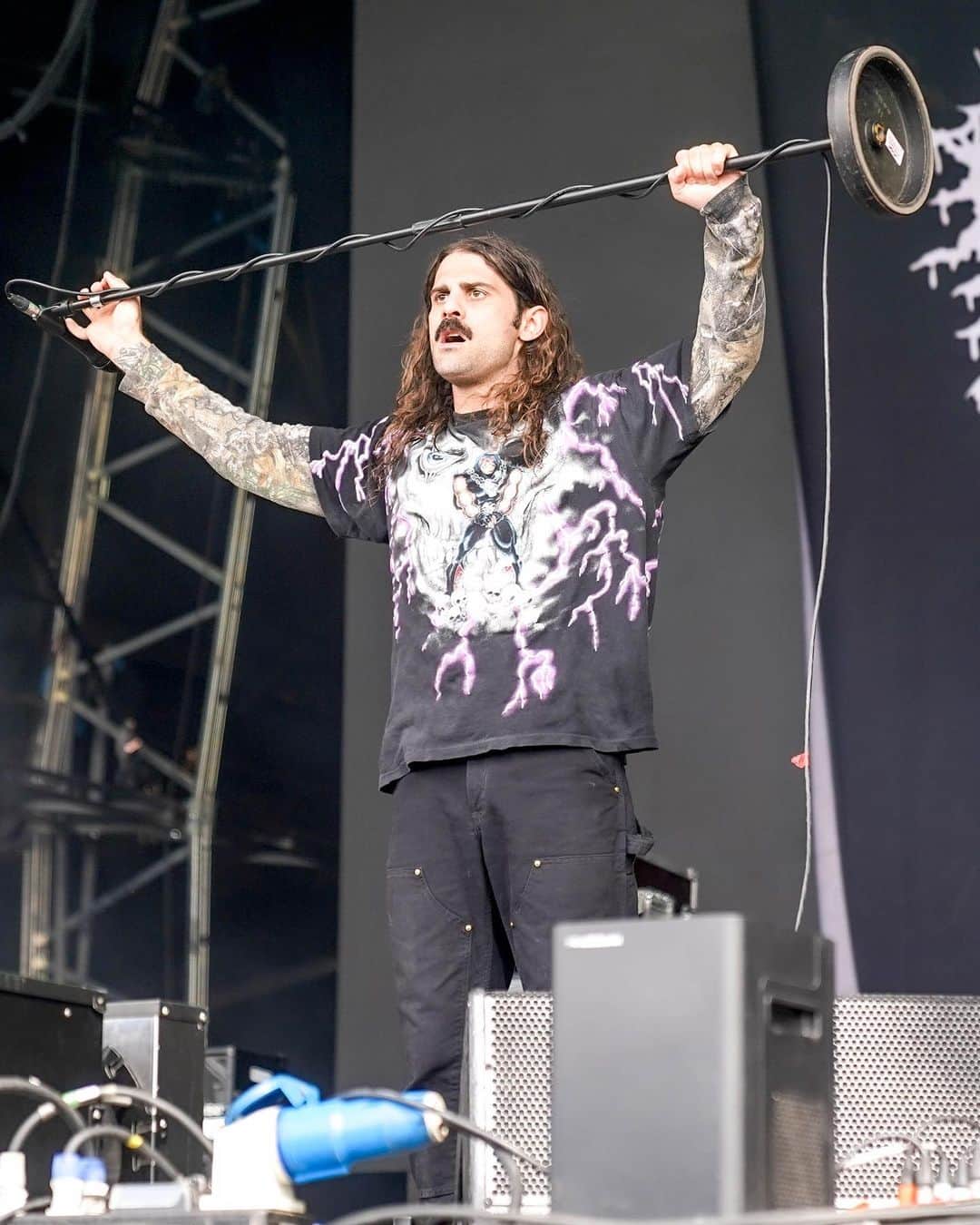 Kerrang!のインスタグラム：「Relive all the action of the most metal weekend of the year in our big @bloodstockopenair review. Hit the link in bio 🔗  📸: @blueedgecompass」