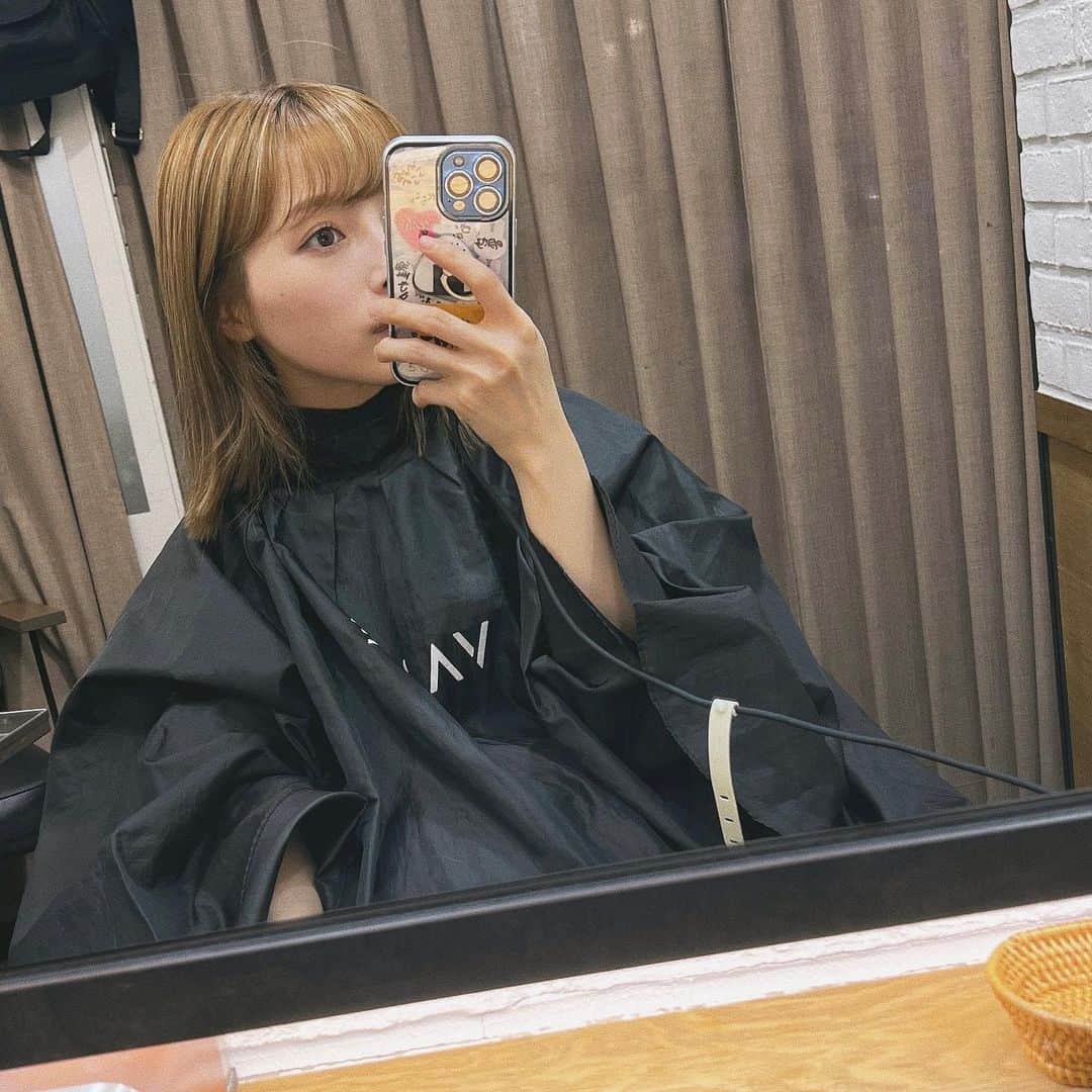 東由樹のインスタグラム：「✂︎✂︎」