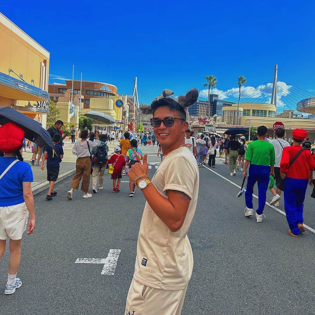 鵜澤千尋のインスタグラム：「𝑂𝑠𝑎𝑘𝑎 𝑡𝑟𝑖𝑝  忙しすぎてあげれなかった。。。 ユニバの投稿あげてきます🤙  #ユニバ  #ユニバーサルスタジオジャパン  #usj  #大阪  #旅行  #たのしかった  #過去pic」