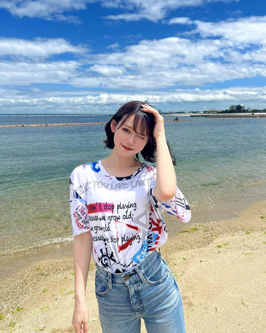 服部有菜さんのインスタグラム写真 - (服部有菜Instagram)「. MUSIC CIRCUS '23 OSAKA   ファッションショーに 出演させていただきました🌷 海の近くのステージで ランウェイ出来たの楽しかったです😌✨  衣装は @hr.sky_horie ❤️‍🔥 . . #musiccircus #ミュージックサーカス #ミュージックサーカス大阪 #ミュージックサーカス2023 #りんくうビーチ #りんくうマーブルビーチ #りんくうタウン」8月15日 14時34分 - yuna__0330.48