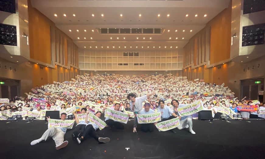 鈴木渉のインスタグラム：「We gotta NIIGATA!!!!  2023.8.5.  #ナオトインティライミ #新潟テルサ」