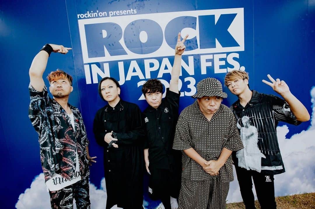 HIROSHIさんのインスタグラム写真 - (HIROSHIInstagram)「千葉市蘇我スポーツ公園  rockin'on presents "ROCK IN JAPAN FESTIVAL 2023" ありがとう！  photo @kawado_photo」8月15日 15時02分 - hirorinq