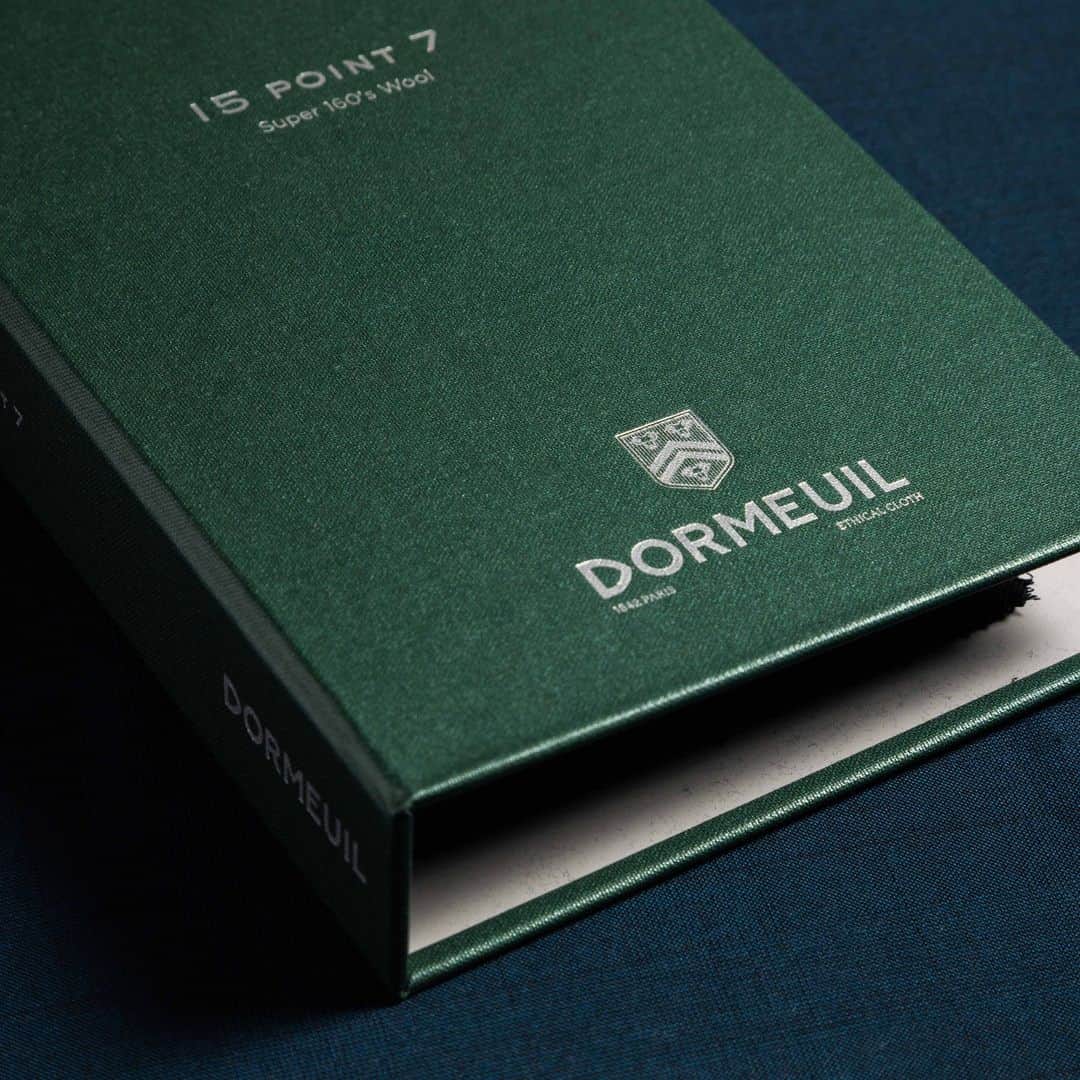 のインスタグラム：「Introducing our next bunch for Winter 23 collection,  15 POINT 7 The name is derived from the fiber fineness (15.7 microns) artfully woven into this exceptional quality.  #dormeuil #luxurytailoring #tailormade #luxuryfabrics #bespoketailoring #luxurynaturalfibers #ethicalcloth #sustainablefashion #sustainableluxury #1842paris #15point7」