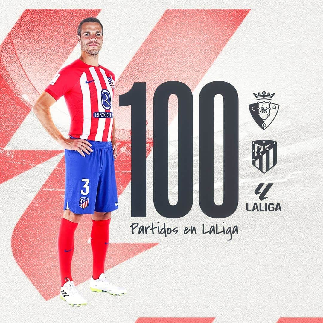 セサル・アスピリクエタのインスタグラム：「💯@laliga 𝟎𝟖-𝟎𝟒-𝟐𝟎𝟎𝟕 - 𝟏𝟒-𝟎𝟖-𝟐𝟎𝟐𝟑」