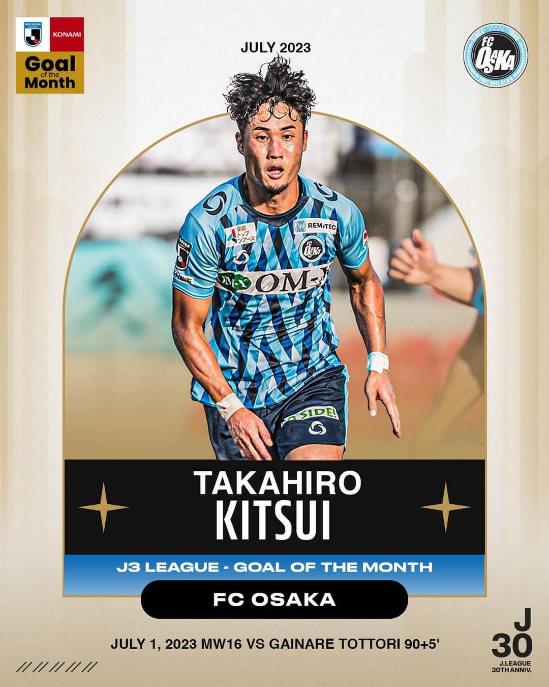 乾貴士さんのインスタグラム写真 - (乾貴士Instagram)「Ken Iwao, Takashi Inui, and Takahiro Kitsui clinched the Konami Goal of the Month awards for July with their incredible strikes. 🙌✨  Swipe to enjoy each stunning goal 👉  #J30 #JLEAGUE」8月15日 19時07分 - takashi.08