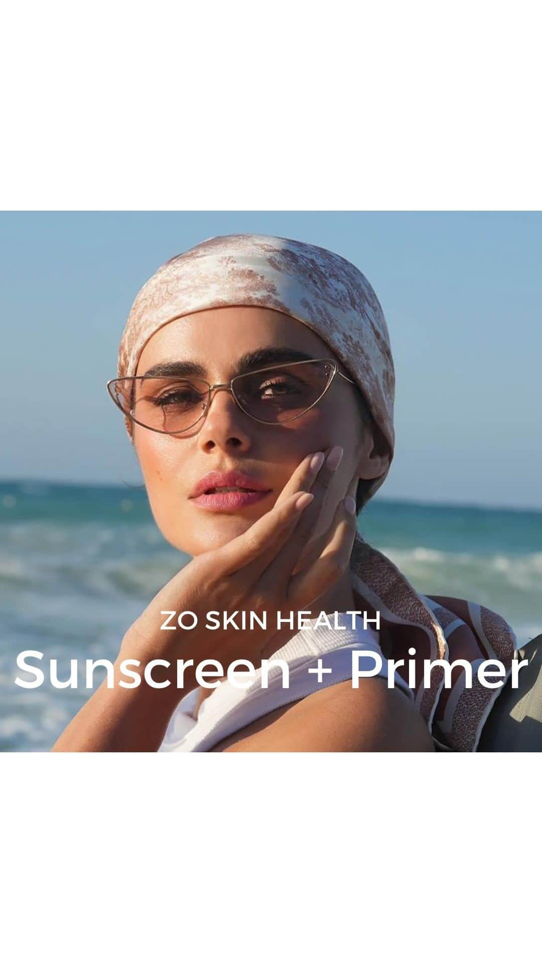 ゼニア・デリのインスタグラム：「Your secret to all-day beauty and sun defense: ZO Sunscreen + Primer Broad-Spectrum. ☀️🌟 Protect, prime, and radiate confidence with this skincare essential. Embrace the beauty of sun-kissed, flawless skin. 💆‍♀️✨  سر الجمال والحماية من أشعة الشمس طوال اليوم: ZO Sunscreen + Primer Broad-Spectrum . ☀️🌟 أحمي و ازهري الثقة بالنفس مع هذه المنتج للعناية بالبشرة! 💆‍♀️✨  #ZOSkinHealth #Dailysheer #ZOskincentre #ZOSunscreen #SkincareRitual #SPF #ZOprotect #HealthyRadiance #UltimateProtection #ZOsummer  #ZOBeauty #SunProtection #FlawlessGlow」