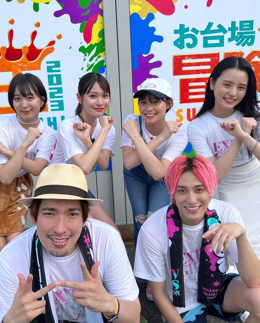 中川紅葉さんのインスタグラム写真 - (中川紅葉Instagram)「@exitv_official  EGCありがとうございました☺️ 昔何度も遊びに行ったお台場冒険王！夢のステージでした☁️ そして10月からも番組存続おめでとうございます♡   #お台場冒険王 #EXITV #EGC」8月15日 20時45分 - kureha_nakagawa