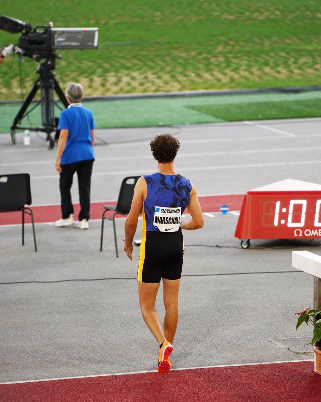 カーティス・マーシャルのインスタグラム：「@diamondleaguemonaco always puts on a show! 💥 5.82 @olicallahan 📷」
