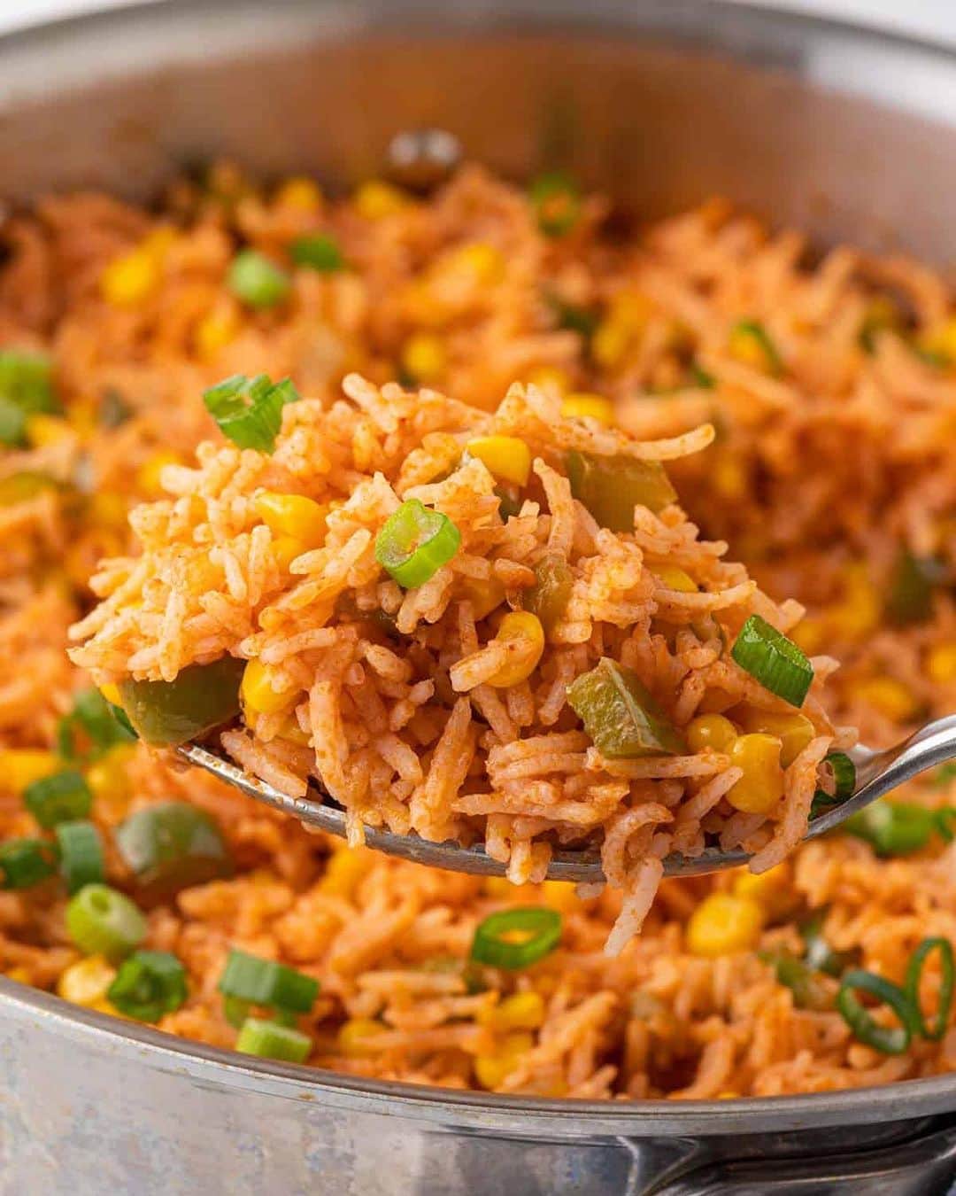 Easy Recipesのインスタグラム：「Fried Mexican rice is a popular side dish in Mexican cuisine and is often served alongside main dishes such as tacos, enchiladas, or grilled meats.  Full recipe link in my bio @cookinwithmima  https://www.cookinwithmima.com/mexican-fried-rice/」