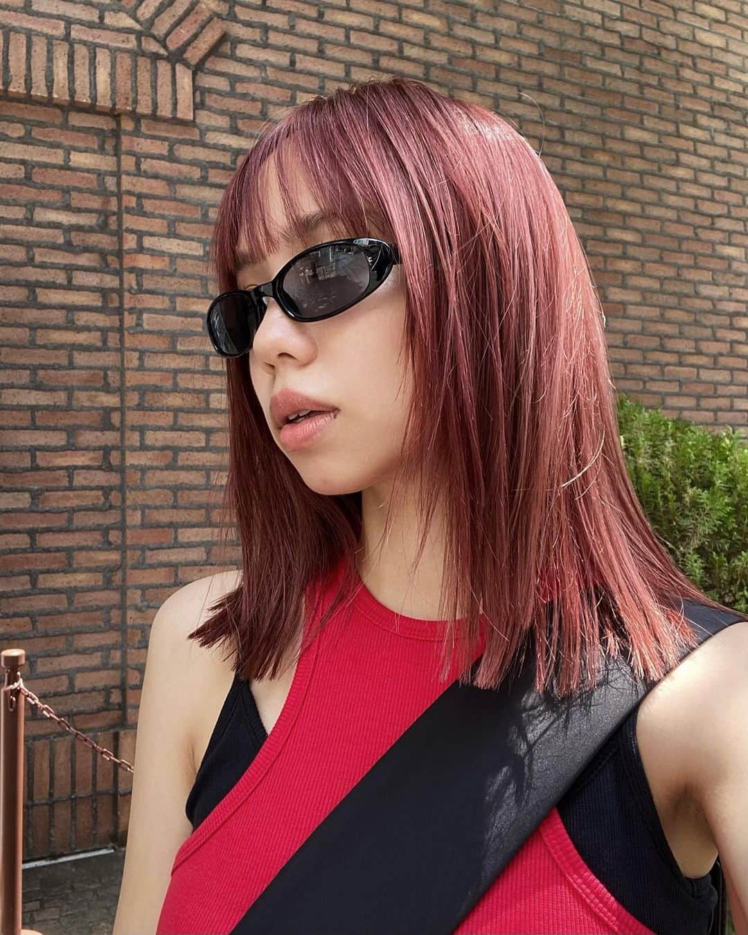 室原彩夏さんのインスタグラム写真 - (室原彩夏Instagram)「ㅤㅤㅤㅤㅤㅤㅤㅤㅤㅤㅤㅤㅤ ちょっと暗くした🍒🥵 ㅤㅤㅤㅤㅤㅤㅤㅤㅤㅤㅤㅤㅤ #haircolor」7月22日 21時50分 - muro_aya