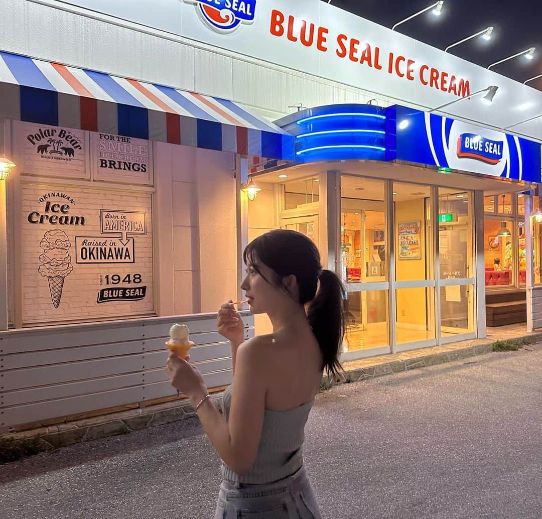 たつやさんのインスタグラム写真 - (たつやInstagram)「Blue Sealって沖縄にしかない？  #食べたい」7月22日 22時06分 - h_tatsuya522