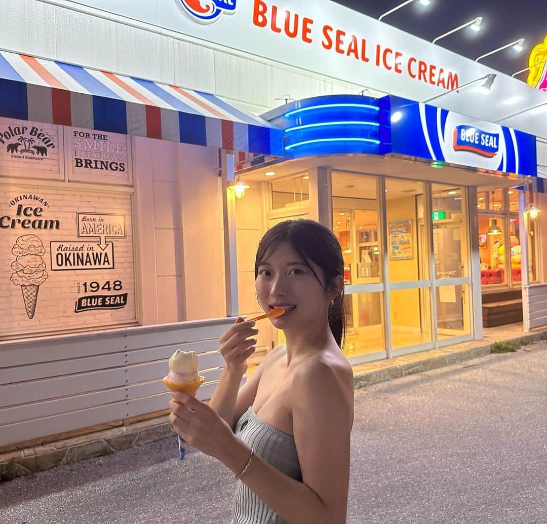たつやさんのインスタグラム写真 - (たつやInstagram)「Blue Sealって沖縄にしかない？  #食べたい」7月22日 22時06分 - h_tatsuya522