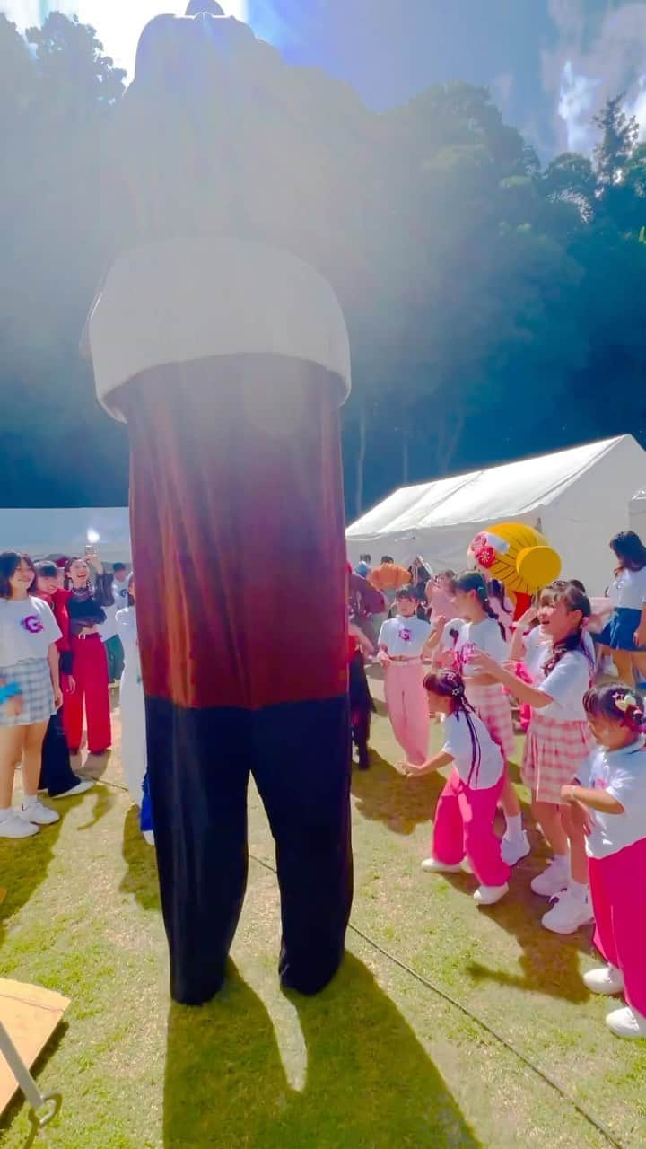 ねば〜る君のインスタグラム：「喜んでくれてる？ねば？  #水戸納涼祭2023 #茨城県 #絶叫」