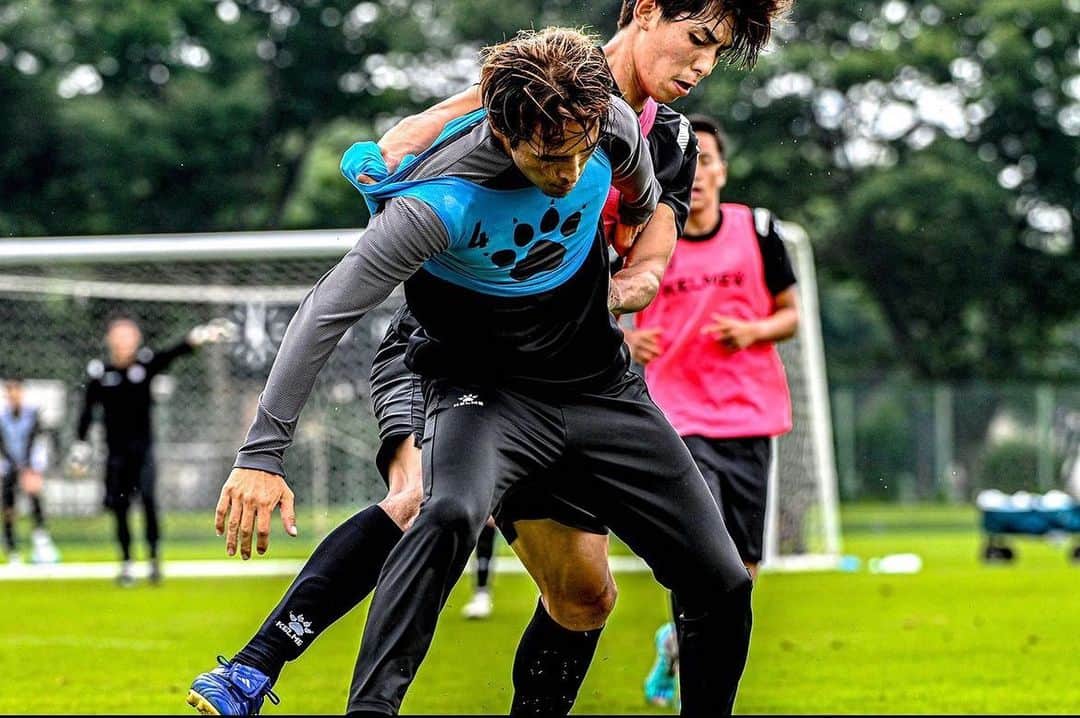 細貝萌のインスタグラム：「Enjoy football.⚽️⚽️⚽️ @thespakusatsugunma_official  #ザスパクサツ群馬  #thespakusatsugunma #群馬県 #群馬 #前橋市 #前橋」