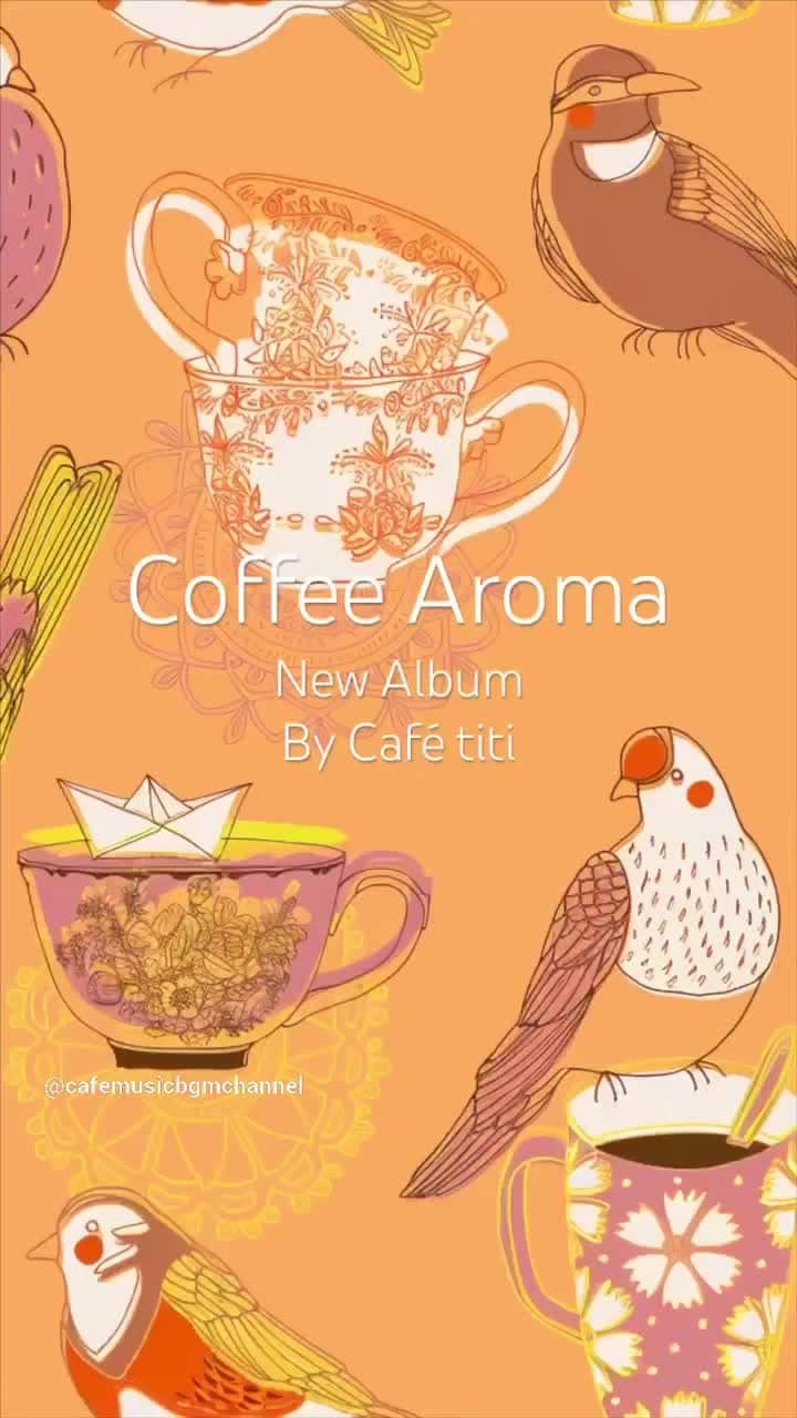 Cafe Music BGM channelのインスタグラム：「Immerse in 'Coffee Aroma' by Café titi | Jazz & Smooth Jazz Music ☕🎶 #CaféTiti #CoffeeAroma #Jazz   💿 Listen Everywhere: https://bgmc.lnk.to/T8tMiaRL 🎵 Café titi: https://bgmc.lnk.to/XyHaQMVP  ／ 🎂 New Release ＼ July 14th In Stores 🎧 Coffee Aroma By Café titi」