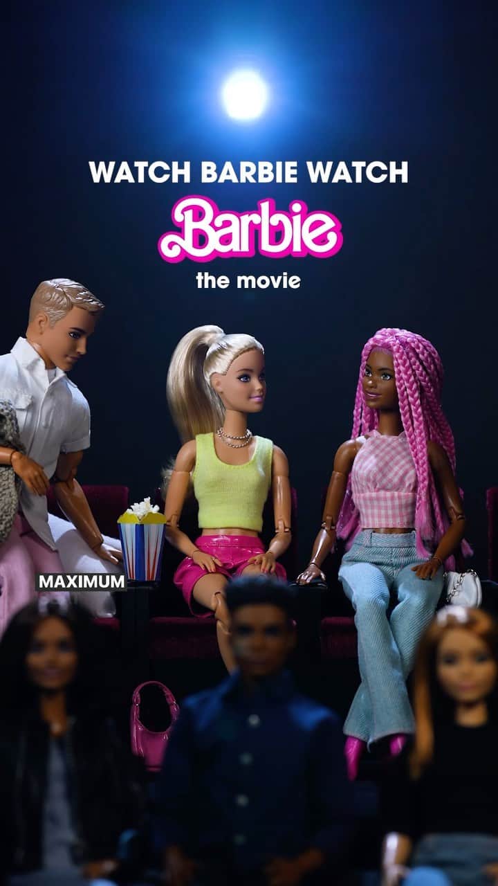 バービーのインスタグラム：「#BarbieTheMovie giving us ✨all the feels✨ this weekend. Anyone else ready for a rewatch? 🎟️ #Barbie #BarbieMovie」