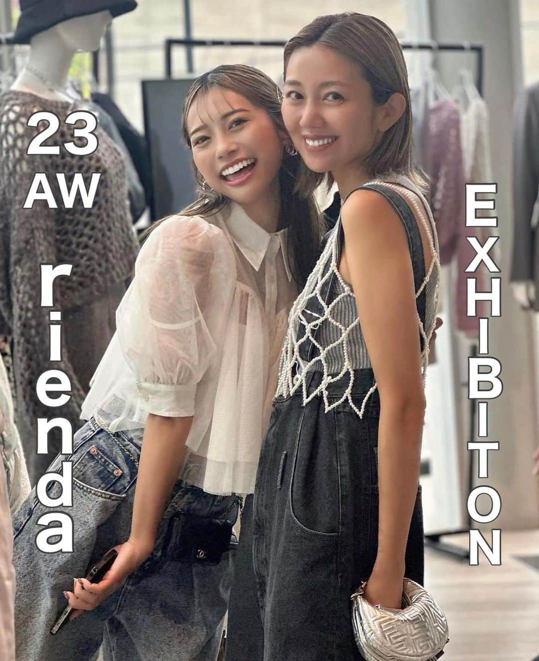 sachiyo_misuのインスタグラム：「23AW EXHIBITION ❤︎  先日行われた展示会♡  この時着てたお洋服もご紹介♡  トップスは 【rienda】 #ダブルフリルチュールショートシャツbls  ¥7,040(税込)  #23 #23aw ＃夏服 #夏コーデ#todayscode #ootd＃コ ーデ#デニムコーデ #todayscode #ootd #コーデ #デートコーデ#キレイめ＃カジュアルコーデ#フェミニン #フェミニンコーデ #フェミニンカジュアル #モテコーデ #rienda #riendastyle」