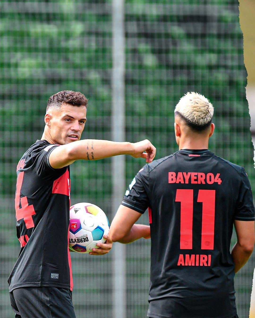 ナディアム・アミリのインスタグラム：「Pre-season 💪」