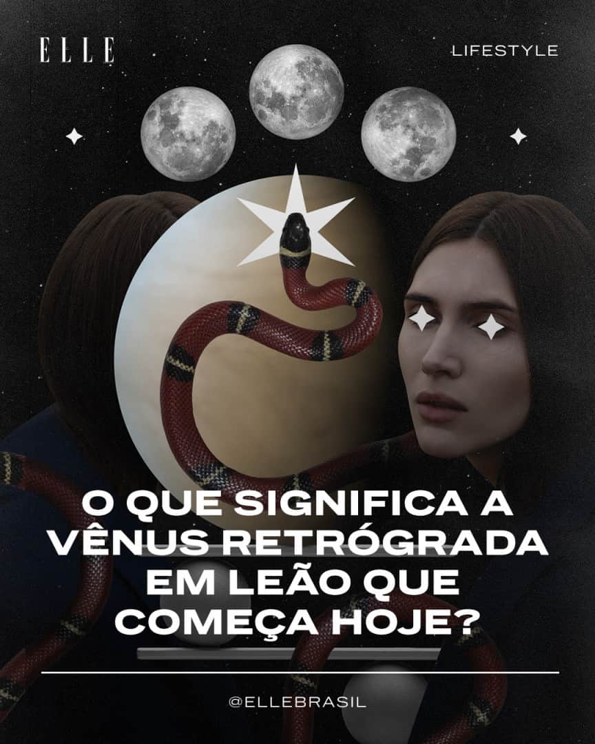 ELLE Brasilのインスタグラム：「Vênus fala dos relacionamentos, da beleza, harmonia, sensualidade, da energia feminina e receptividade. Durante a sua retrogradação, vamos questionar esses temas e até de forma intensa, pois o planeta formará aspectos críticos durante essa passagem e teremos lunações difíceis, que irão mexer com assuntos profundos.  Um exemplo é a quadratura entre Urano e Vênus, que renova os relacionamentos, rompendo com os pesos, buscando novos grupos e trazendo atitudes inesperadas de pessoas. Talvez você sinta vontade de procurar pessoas que acreditam nas mesmas coisas que você ou busque apoio de pessoas assim para ir além, para novos horizontes. Pessoas com as mesmas visões que você ou que acreditam em você, podem te ajudar a concretizar paixões, inclusive. Falando em paixões, elas poderão bater mais forte durante esses dias, te lembrando daquilo que traz prazer e vontade de viver.  Quer saber mais sobre esse movimento do céu? Então leia a matéria completa de @astromasumi para entender como essa retrogradação pode afetar sua vida!」
