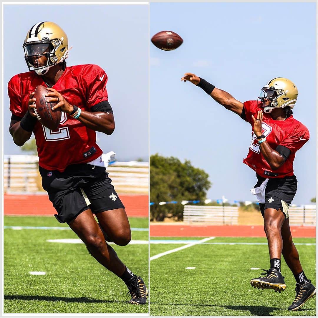 ジェームイス・ウィンストンのインスタグラム：「The goal is to be better than we were yesterday ⚜️  #DreamForever #WhoDat 📸 - @realsupernola」