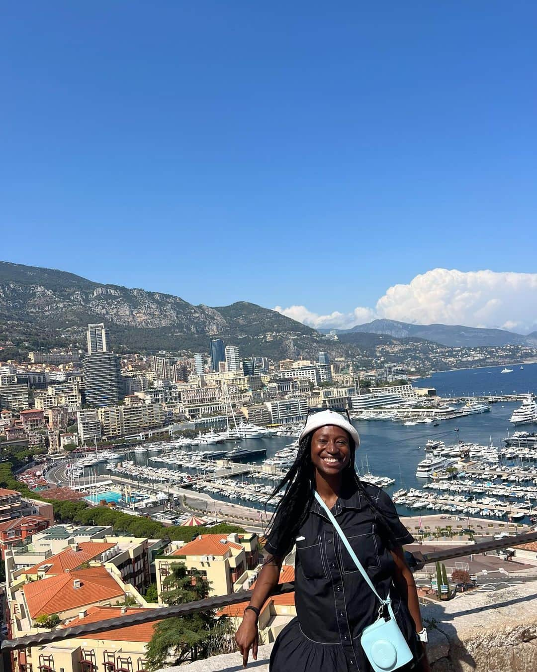 Naa Anangのインスタグラム：「24 hours in Monaco 🤩」