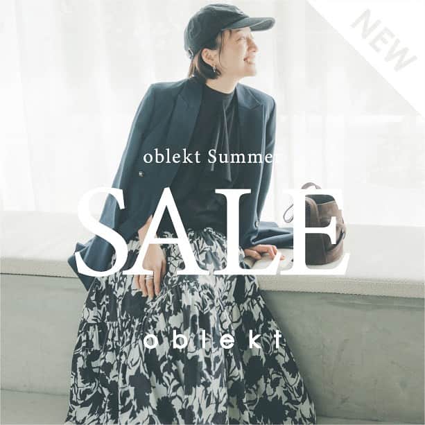 オブレクトのインスタグラム：「oblekt More SALE 開催中！    さらにお値下げしました！ 大変お得なプライスとなりますので気になる方はお早めにご覧ください✨   人気の高山都さんとのコラボアイテムを始め、今すぐ着られる夏アイテムから秋まで着られるものまで大変お得にお買い求めいただけます！   在庫が少ないアイテムもございますので、気になる方はお早めに！   ※新規会員登録1,000円OFFクーポンと併用していただけます。 ※税込15,000円以上で送料無料です。   この機会にぜひご利用ください。  詳しくはoblekt 公式オンラインストア（Re:Circulet リサーキュレット）をご覧ください🤍  +++++++++++++++++++  #miyakotakayama #高山都 #oblekt #オブレクト」