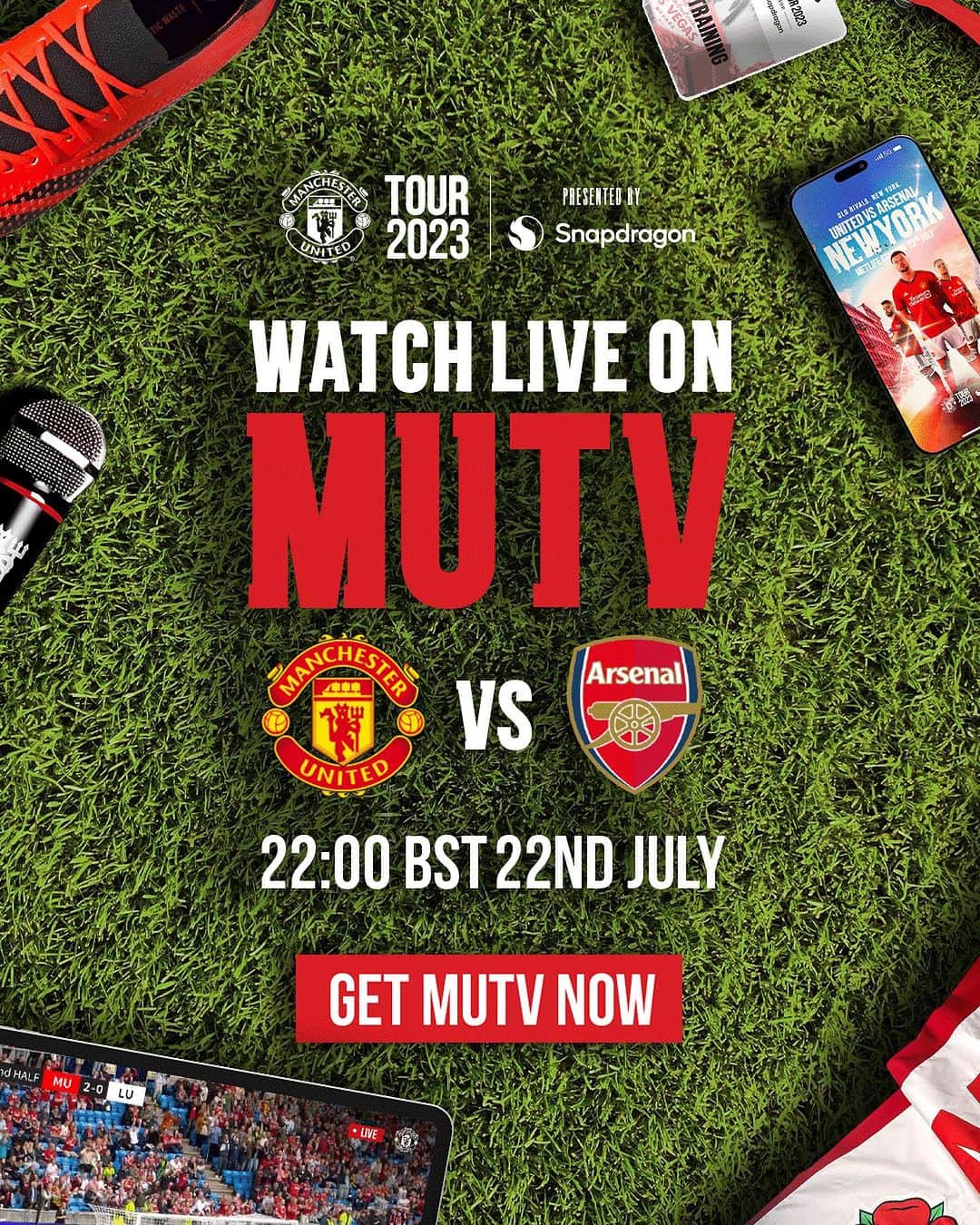 マンチェスター・ユナイテッドさんのインスタグラム写真 - (マンチェスター・ユナイテッドInstagram)「🔀 Shuffling the pack with 🔟 changes for the second half! ♠️  Watch United v Arsenal live on #MUTV! 📲  #MUFC #ManUtd #MUTOUR23 #Casemiro」7月23日 7時13分 - manchesterunited