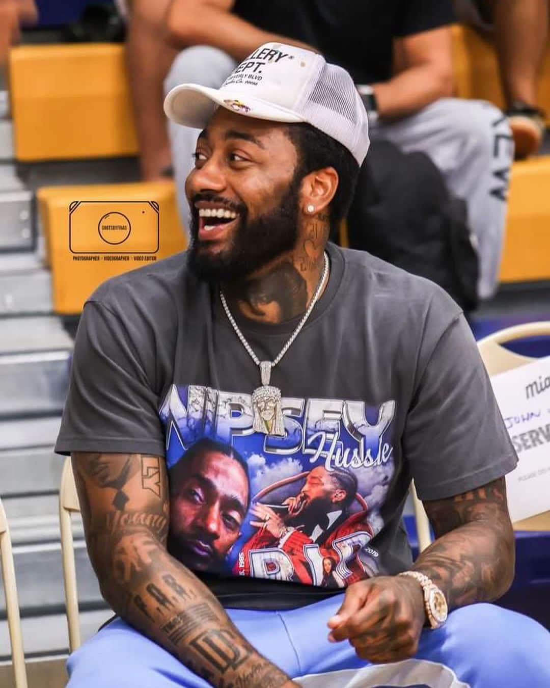 ジョン・ウォールのインスタグラム：「Enjoy Life ‼️ #WallWay  📸: @shotsbyfrias」