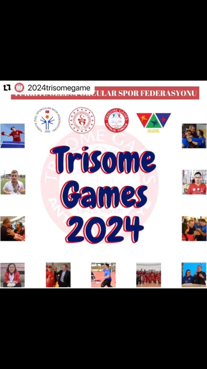 金子エミのインスタグラム：「☆ダウン症アスリート国際大会情報☆ ☆ ☆ ▪️2nd Trisome Games 2024 for Athletes with Down Syndrome ▪️Antalya – TÜRKİYE🇹🇷 ▪️19 – 26 March 2024  2nd Trisome Games 2024 for Athletes with Down Syndrome  Antalya – TÜRKİYE @2024trisomegame   19 – 26 March 2024  第2回TORISOME競技大会  ダウン症アスリートのために〜 🏃‍♂️陸上🏀バスケットボール ⚽️フットサル🤸‍♂️体操 🥋柔道🏊競泳 🏊🏻‍♀️シンクロ🏓卓球 🎾テニス  アンタルヤ -トルコ 2024年3月19日～26日開催されます。  【最低資格基準タイム】 ▪️背泳ぎ50m  46.14 ▪️背泳ぎ100m  1:32.22  2023年1月1日以降〜2024年1月15日までに達成されたタイムとあります。  【村井海人】 ▪️背泳ぎ50m  1／9  41.21  ▪️背泳ぎ100m  7／2  1:31.76  ２種目に突破✨  カイト2月にエントリーを済ませており、4度目の出場するかどうか会社等を含め検討中。」
