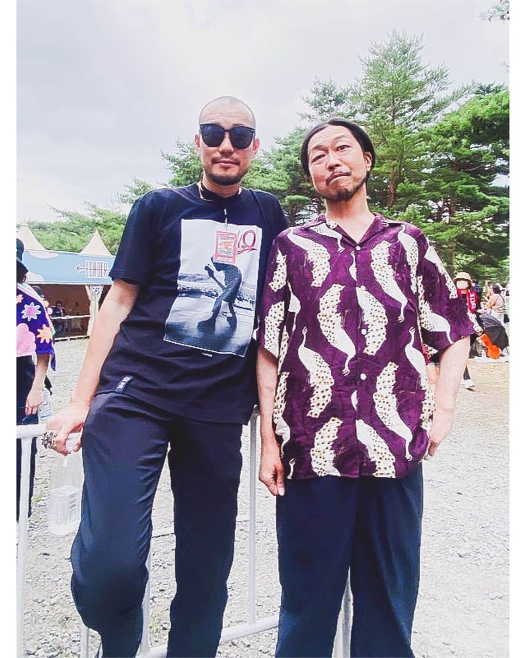 青木カズローのインスタグラム：「昨日は @nipoaloha さんにも会えた！ 嬉しかったなー☺️  #nipoaloha」