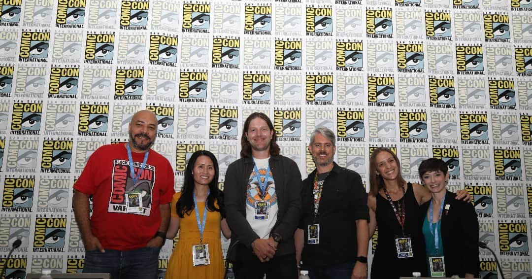 コミコン・インターナショナルのインスタグラム：「At #SDCC, the Hey, That's Just Like Me! When Superheroes Represent Their Readers panel offered examples of mainstream and independent comics that have made positive strides toward reflecting today's society in their creators, stories, and characters. 📸 M. Figueroa © 2023 SDCC」