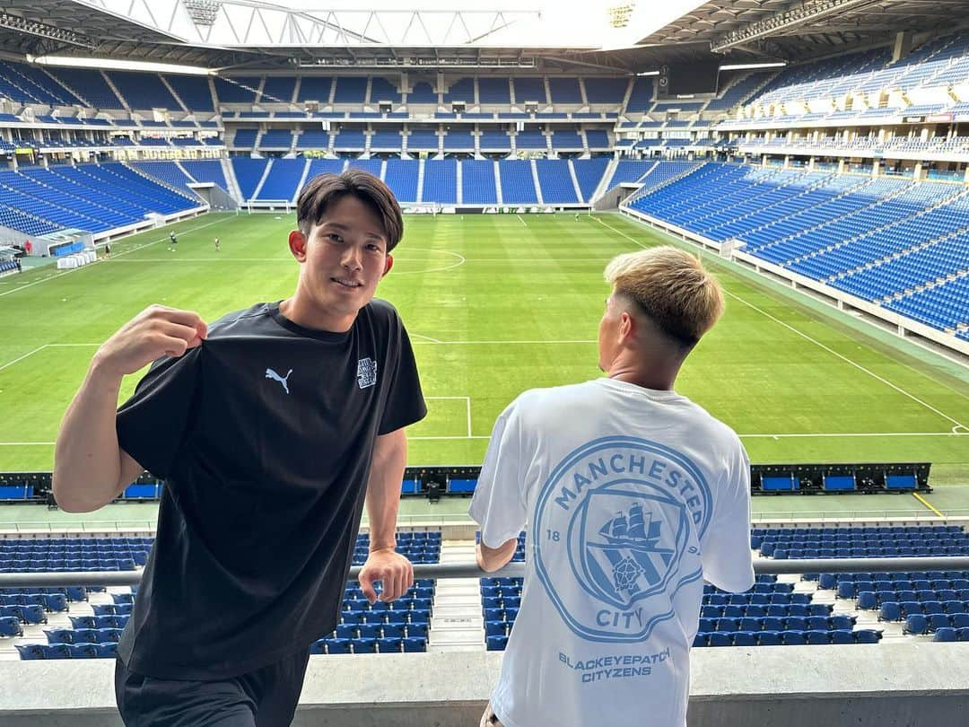 谷晃生さんのインスタグラム写真 - (谷晃生Instagram)「Manchester City BlackEyePatch PUMAのトリプルコラボTシャツ🔥🔥🔥   #プーマグラム @pumajapan」7月23日 10時50分 - koseitani_00