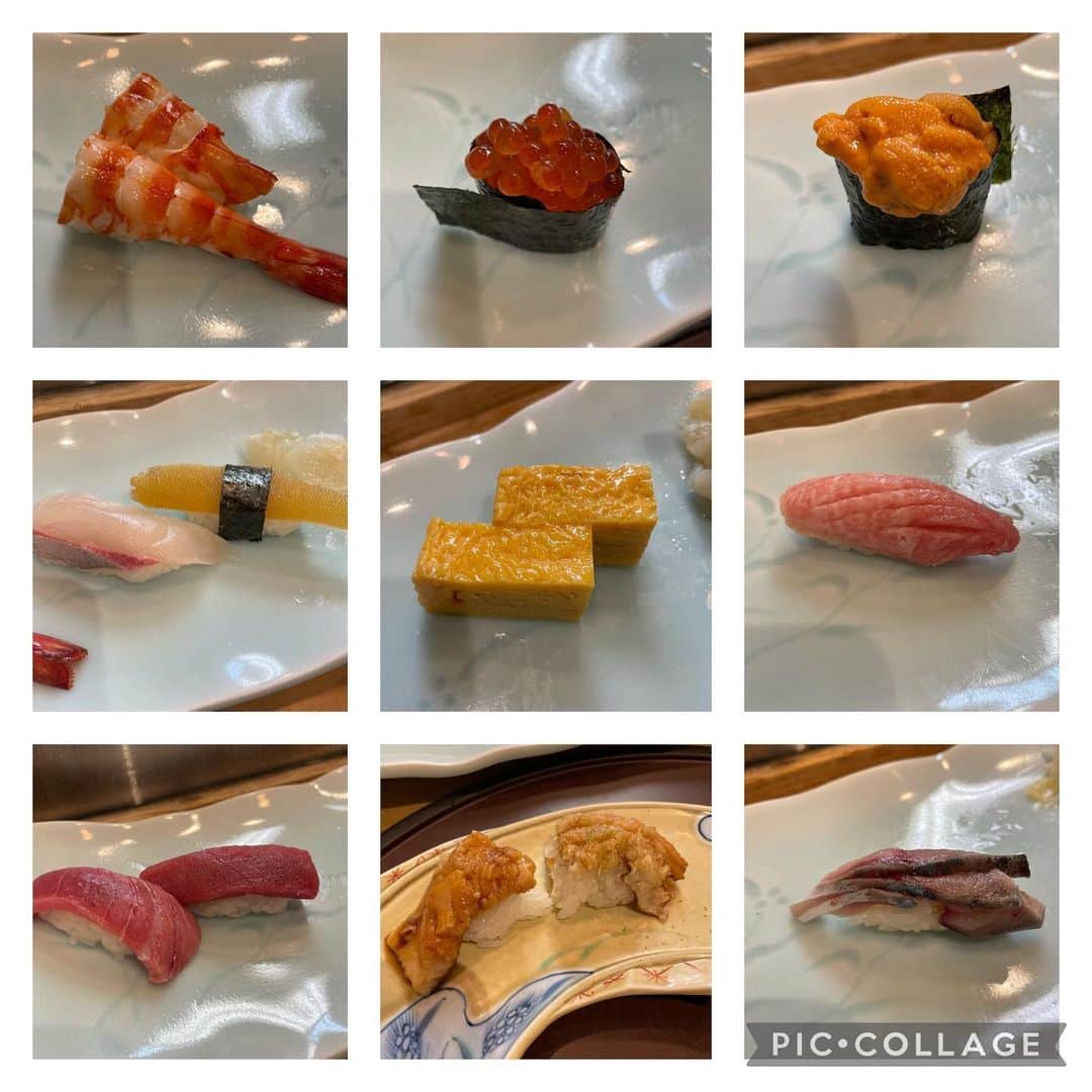 Hikari Noguchi 野口 光のインスタグラム：「昨晩はお寿司🍣 #あら井鮨総本店」