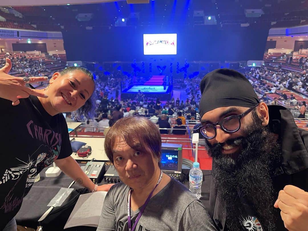クリステル・チアリのインスタグラム：「here we go!!!! #wrestleuniverse #wrestlepeterpan  #ddtpro」