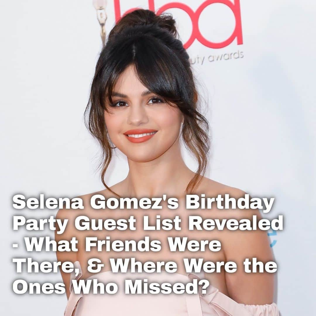 Just Jaredさんのインスタグラム写真 - (Just JaredInstagram)「Selena Gomez rang in her 31st birthday with a bash that was attended by so many stars. We rounded up the guest list, which included a collaborator and a pop icon. We also did some digging to see where some of the hitmaker's closest friends were since they seemingly missed the party. Tap this pic in the LINK IN BIO for all the tea! #SelenaGomez Photo: Getty」7月23日 14時06分 - justjared