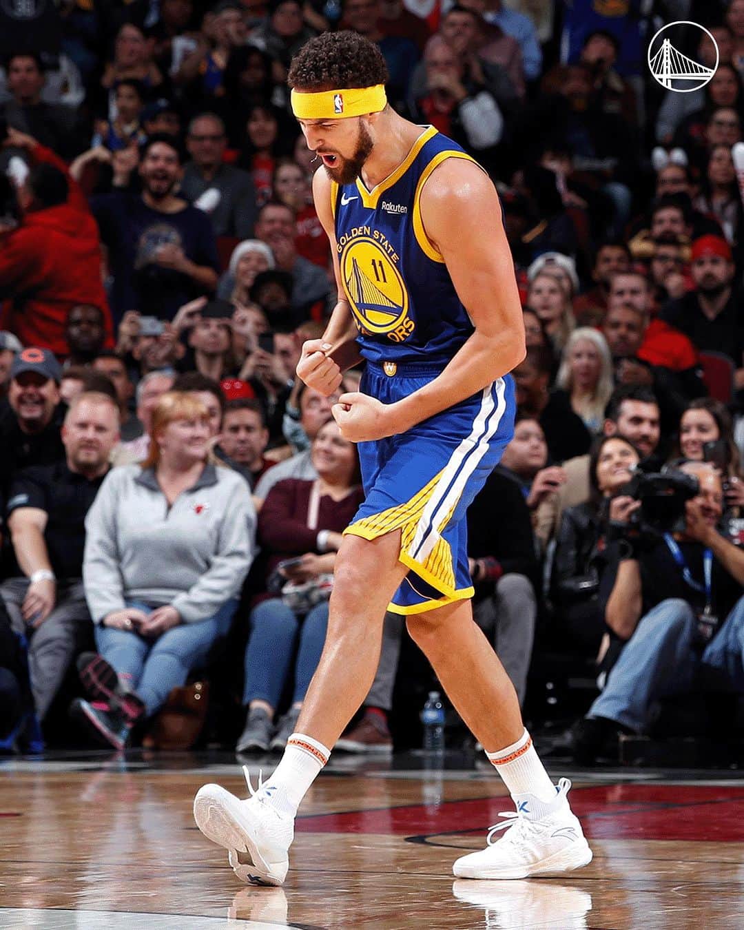 ゴールデンステート・ウォリアーズのインスタグラム：「These Klay Thompson photos are ICONIC.」
