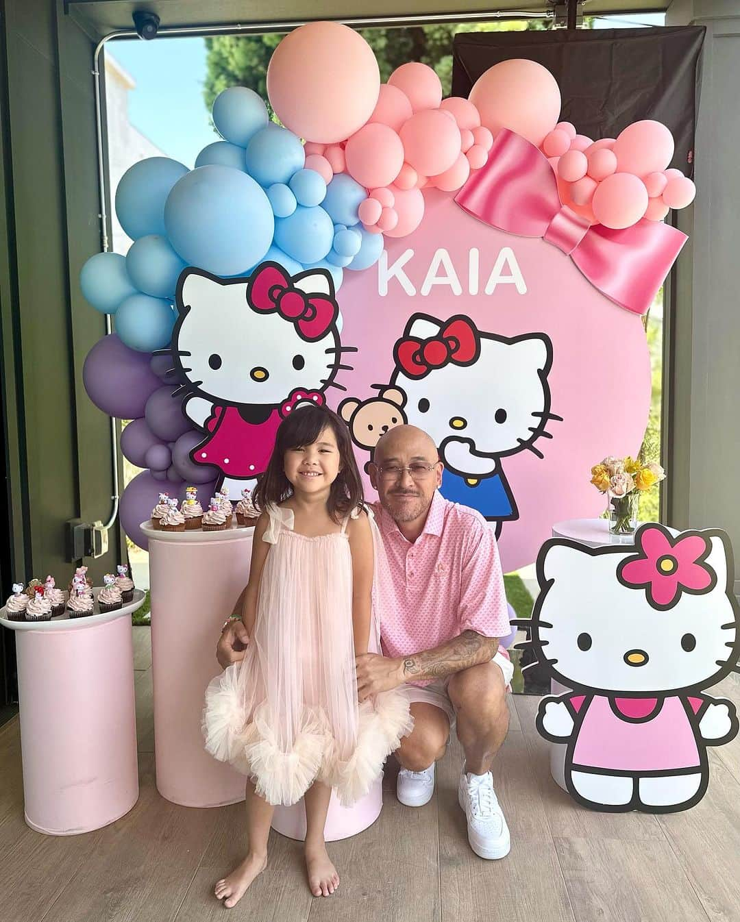 ベン・ボーラーのインスタグラム：「My princess Kaia turns 6 today! Please help me wish her a very Happy Birthday! 🥳 She’s made me a more gentle and better man overall 🙏🏽❤️ Thank You for changing my life forever… I LOVE YOU SO MUCH KAI KAI! IWDFY! 🎂」