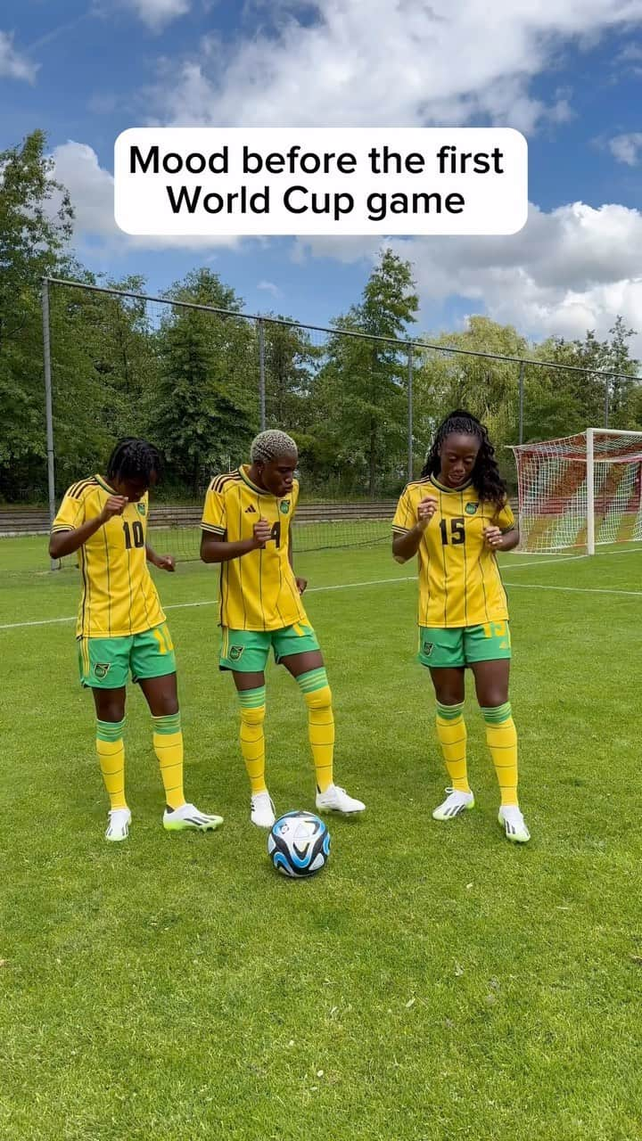 adidas Womenのインスタグラム：「reggae girlz bringing allll the vibes 🇯🇲⚽️  #FIFAWWC」