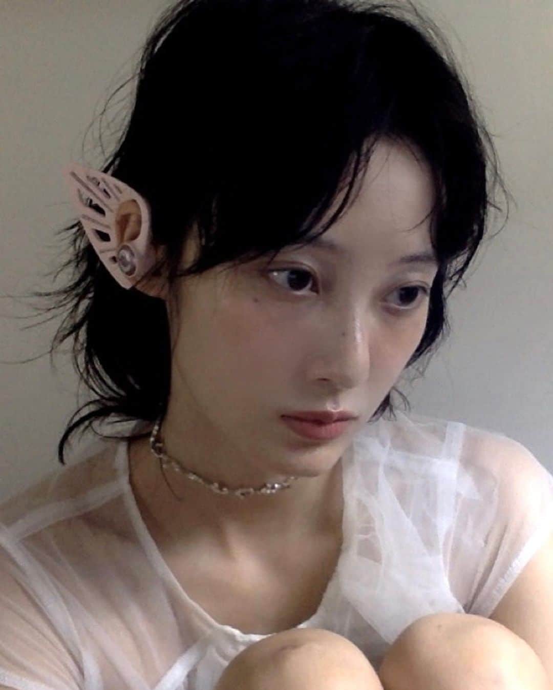 Soyu（Marie）さんのインスタグラム写真 - (Soyu（Marie）Instagram)「🧝‍♀️!새로운 귀를 얻었다!🧝‍♀️」7月23日 18時08分 - merrymarie_