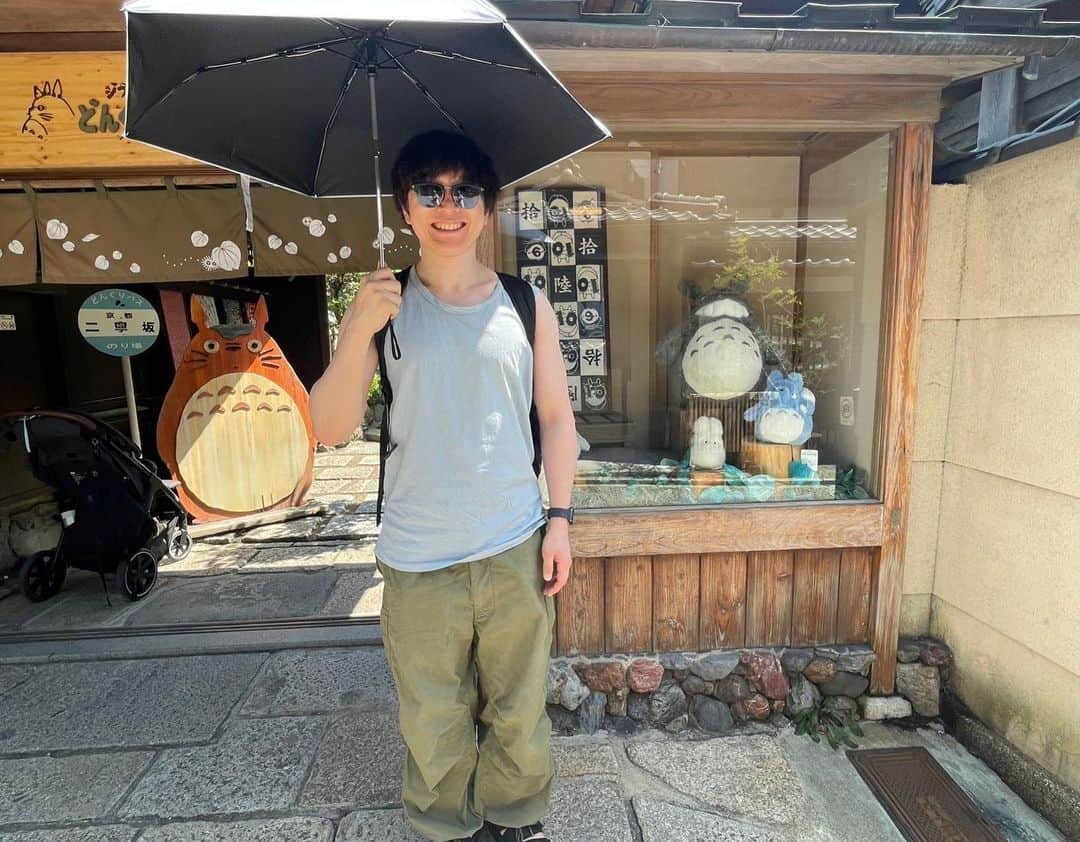 山本大樹さんのインスタグラム写真 - (山本大樹Instagram)「京都行ったのにまいもん寿司食べたうますぎ！！ 二人で12000円！笑 おみやげで551！ トトロの人！ 清水寺で初めて乗った人力車！ お兄さんまさかの同い年！くっそイケメン！ 良い人！人力車恥ずかしいとか思ってたけど、めちゃくちゃよかったです！」7月23日 18時26分 - bayabaya0821