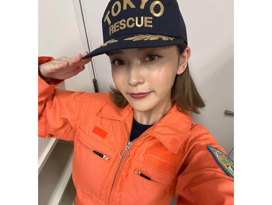 櫻井音乃さんのインスタグラム写真 - (櫻井音乃Instagram)「東京消防庁第九消防方面本部消防救助機動部隊の 発隊10周年記念式典【1日機動総括隊長】を務めさせていただきました！！ ・ 実際に訓練の様子を目の前でみて、消防隊の方の頑張る姿に感動しました。🥹 ・ いつもありがとうございます。 そしてこれからも頑張ってください！！ ・ 貴重な体験ありがとうございました。応援しています。」7月23日 18時51分 - o_to.08