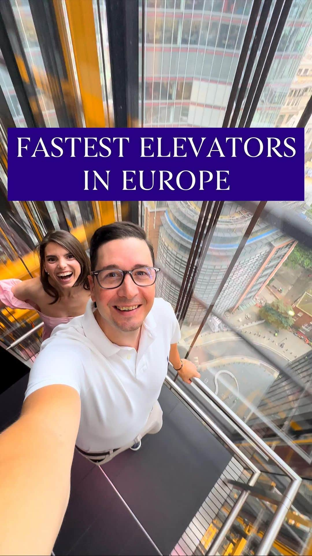 @LONDON | TAG #THISISLONDONのインスタグラム：「@MrLondon & @Alice.Sampo try the express elevators @CheesegraterLDN! Allegedly the fastest lifts in Europe, these private elevators in the #LeadenhallBuilding or “ #Cheesegrater “ as it is affectionately known by Londoners, descend at 8 metres per second! Which is rapid! Not for the faint-hearted! 😆🙌🏼 Thanks for having us @cheesegraterldn & @thecityofldn! 💕💖💕  ___________________________________________  #thisislondon #lovelondon #london #londra #londonlife #londres #uk #visitlondon #british #🇬🇧 #whattodoinlondon #cityoflondon #squaremile」